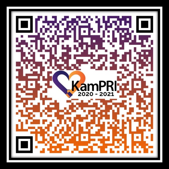 QR code to Sign Up for English Coaching Program with KamPRI